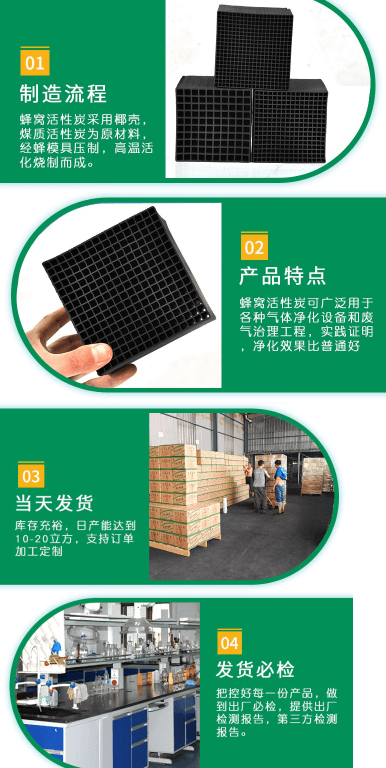 特種<a href=http://m.wd888.cn/fwzhxt/ target=_blank class=infotextkey>蜂窩活性炭</a>發(fā)貨流程
